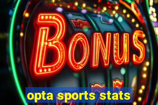 opta sports stats